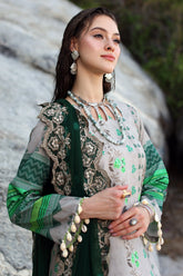 PM4-26 | 3PC Unstitched Printed Lawn Print Melody By Charizma